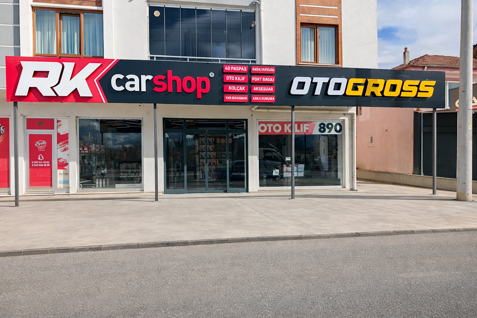 RK Car Shop mağazamız